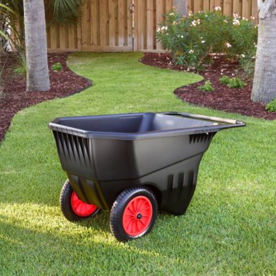 Image showing  7.5 cu. ft. Plastic Yard Smart Cart