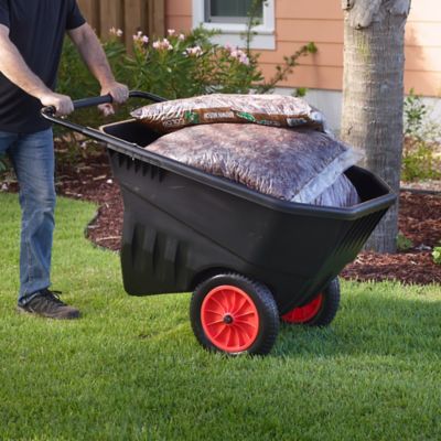 Image showing  7.5 cu. ft. Plastic Yard Smart Cart