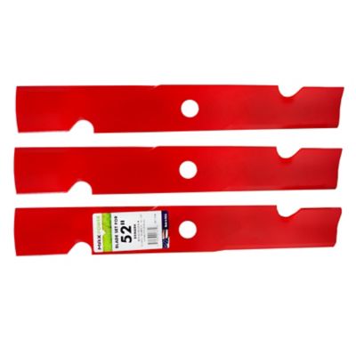 Image showing  52 in. High-Lift Lawn Mower Blades for Exmark and Toro Mowers, 3-Pack