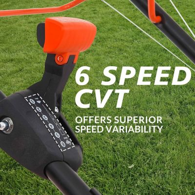 Image showing  24 in., 201 cc Electric Start Select Pace 6-Speed CVT RWD Self-Propelled Gas Lawn Mower, 3 in 1