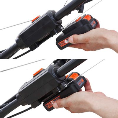 Image showing 9 th YARDMAX 24 in., 201 cc Electric Start Select Pace 6-Speed CVT RWD Self-Propelled Gas Lawn Mower, 3 in 1