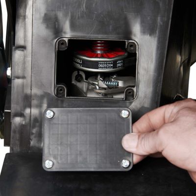 Image showing 12 th YARDMAX 24 in., 201 cc Electric Start Select Pace 6-Speed CVT RWD Self-Propelled Gas Lawn Mower, 3 in 1