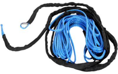 Helix Racing Products Synthetic Winch Rope 1/4 in. x 50 ft. Blue 700-1150