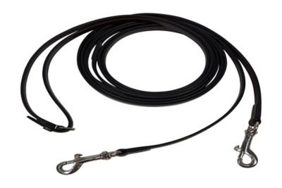 Image showing  Sedgwick Leather Draw Reins, Training Reins with Snap Ends