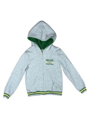 John Deere Athletic Tractor Zip Up Hoodie