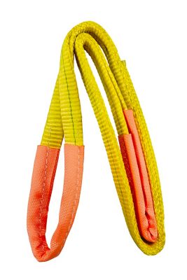 Image showing  1 in. x 10 ft. Flat Sling, 3,200 lb., 2-Ply