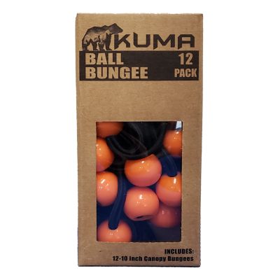 Image showing  10 in. Tarp Canopy Bungee Cords, 12-Pack