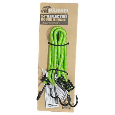 Image showing  24 in. Round Reflective Bungee Cords, 2-Pack