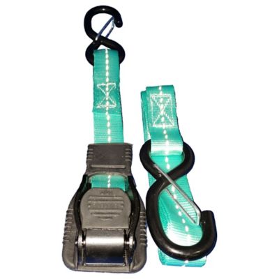 Image showing  1 in. x 6 ft. Reflective Cambuckle Straps, 300 lb., 2-Pack