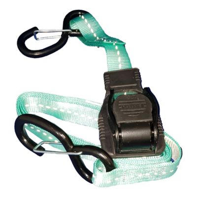 Image showing  1 in. x 6 ft. Reflective Cambuckle Straps, 300 lb., 2-Pack