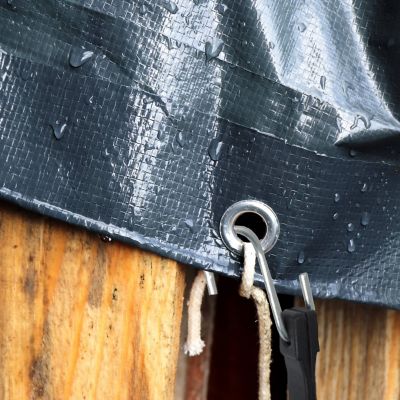 Image showing  15 in. EPDM Tarp Strap, 2-Pack