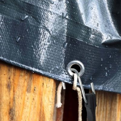 Image showing  21 in. EPDM Tarp Straps, 2-Pack