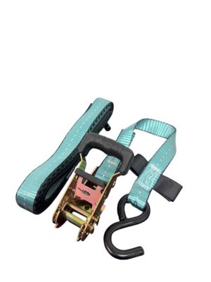 Image showing  1 in. x 15 ft. Ratchet Tie Down Straps, 1,000 lb., 2-Pack