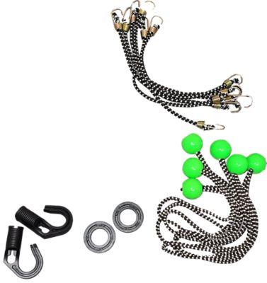 Image showing  Assorted Bungee Cord Set, 24-Pack