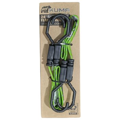 Image showing  24 in. Flat Reflective Bungee Cords, 2-Pack