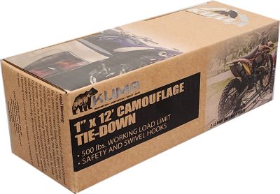 Image showing  1 in. x 12 ft. Ratchet Tie Down Straps, 500 lb., 2-Pack