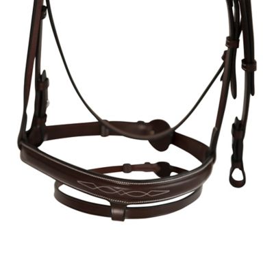 Image showing  Fancy Stitched Bridle with Fixed Flash