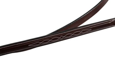 Image showing  Fancy Stitched Rubber Reins