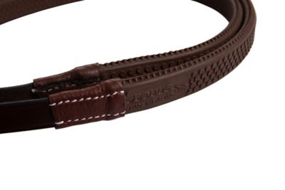 Image showing  Fancy Stitched Rubber Reins