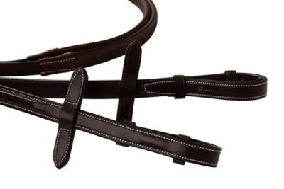 Huntley Equestrian Fancy Stitched Rubber Reins