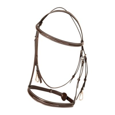 Image showing  Fancy Stitched Bridle with Clips