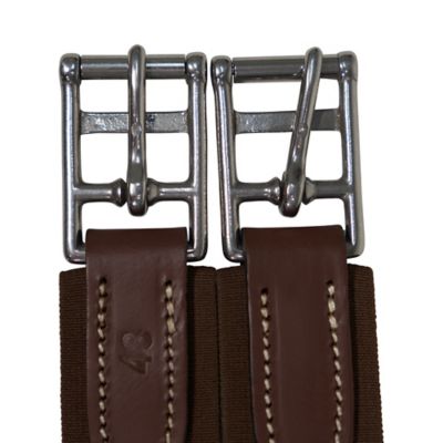 Image showing  Fancy Stitched Padded Leather Girth