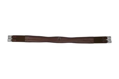 Huntley Equestrian Fancy Stitched Padded Leather Girth