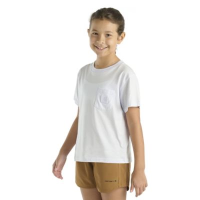 Image showing  Kids' Short-Sleeve Tonal Patch Pocket T-Shirt