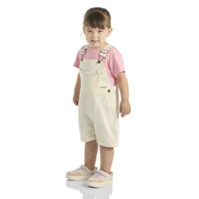 Image showing  Kids' Canvas Ruffle Front Shortall