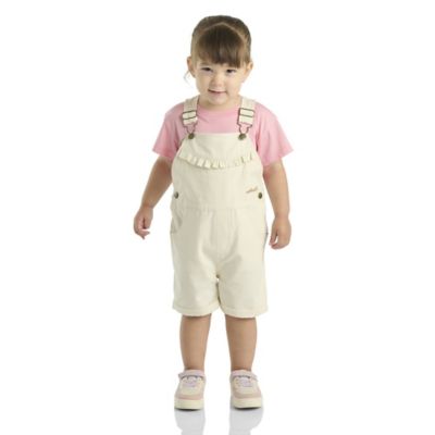 Image showing 0 th Carhartt Kids Canvas Ruffle Front Shortall