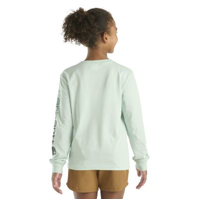 Image showing  Kids' Long-Sleeve Pocket T-Shirt