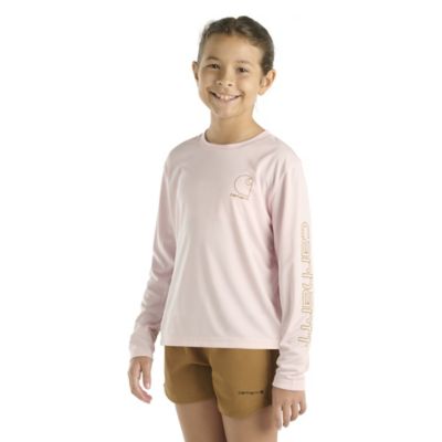 Image showing 2 th Carhartt Kids' Force Sun Defender Long-Sleeve T-Shirt