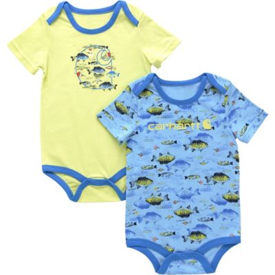 Carhartt Short-Sleeve Fishing 2pc Bodysuit Set
