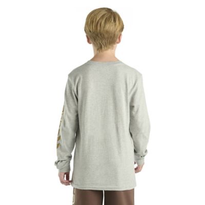 Image showing  Kids' Long-Sleeve Graphic Pocket T-Shirt