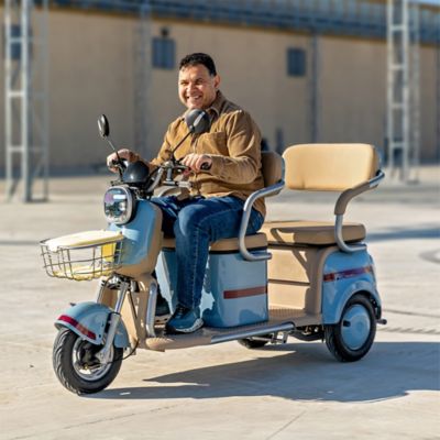 Image showing  MGC E-Tike Mini Electric Cart, Blue