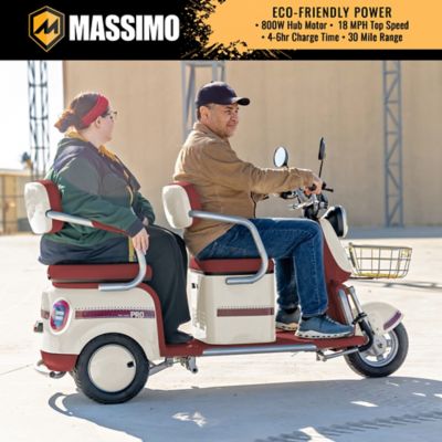 Image showing  MGC E-Tike Mini Electric Cart, Ivory