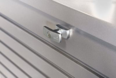 Image showing 5 th Biohort Leisure Time 120 Gallon Deck Box - Quartz Gray