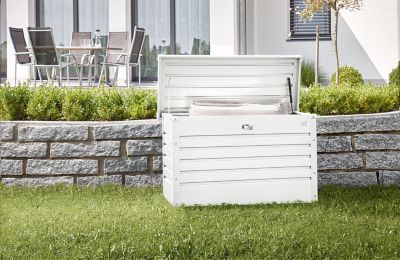 Image showing  Leisure Time 51 Gallon Deck Box - White