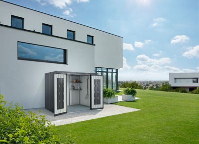 Image showing  Equipment Locker 230 XL - 7.5 ft. x 5 ft. x 6 ft. - Dark Gray