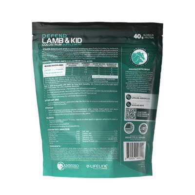 Image showing  Lifeline DEFEND Lamb & Kid Colostrum Supplement