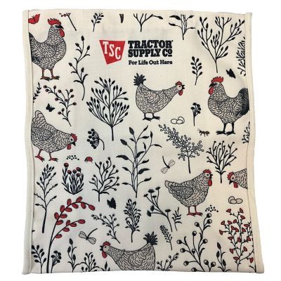 Image showing  Chicks/Floral Cotton Canvas Tote Bag