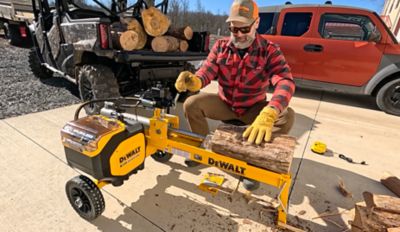 Image showing  9-Ton 60V FLEXVOLT MAX Cordless Battery Powered Log Splitter (Tool Only)