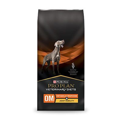 Purina Pro Plan Veterinary Diets OM Metabolic Response + Joint Mobility Canine Formula Dry Dog Food