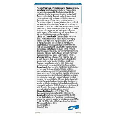 Image showing  Quattro Flavored Chewable Tablet for Dogs and Puppies