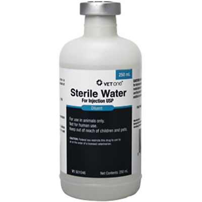 VetOne Sterile Water for Injection, USP