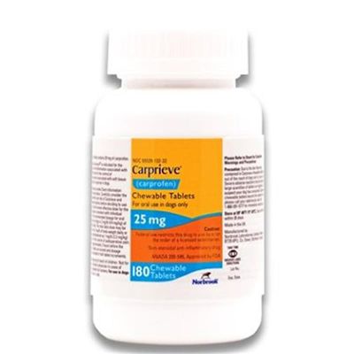 Carprieve (Carprofen) Chewable Tablets