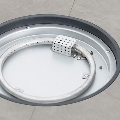 Image showing  42 in. 50,000BTU Fire Pit Propane Gas Fire Pit Table Round Tabletop, SRGF21626-F