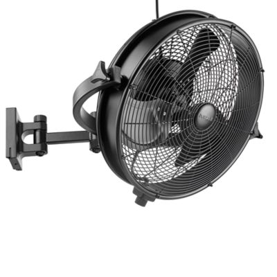 Mule 18 in. Patio XL Wall Fan with Omni-Reach Arm, 5,400 CFM