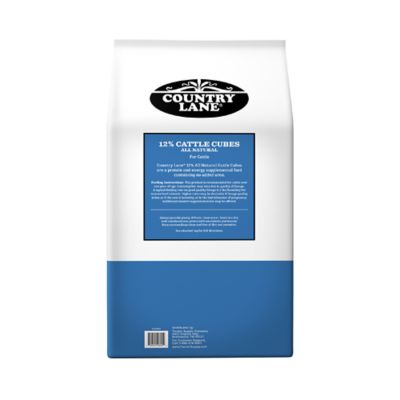 Image showing  12% All Natural Cubed Cattle Feed, 50 lb. Bag
