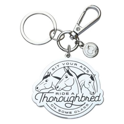 Dapplebay Ride A Thoroughbred-Keychain